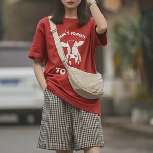 여성용 단색 체스트 백, 대용량 여행 크로스 바디, 여성용 하프 문 백, 데일리 코튼 채워진 숄더백