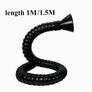 유연한 연기 배기 환풍기 파이프 포지셔닝 대나무 튜브 흡입 공기 수집기 후드, 산업용 연기 추출 시스템