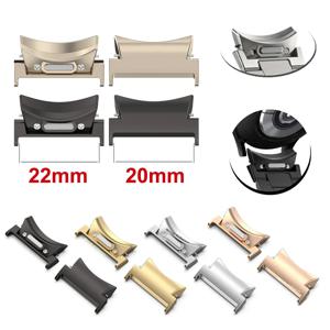 삼성 갤럭시 워치용 퀵 핏 커넥터, 갤럭시 워치 6, 5, 4, 40, 44mm, 메탈 어댑터, 갤럭시 워치 6 클래식용, 22mm, 20mm, 47mm, 43mm, 42, 46mm