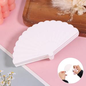 일회용 향수 테스터 스트립, 아로마 테라피 향수 에센셜 오일, 흰색 여성 냄새 종이 스트립, 시험지, 섹터 10 개, 50 개