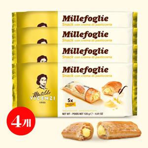 비첸지 미니스낵 패스트리 크림 4개