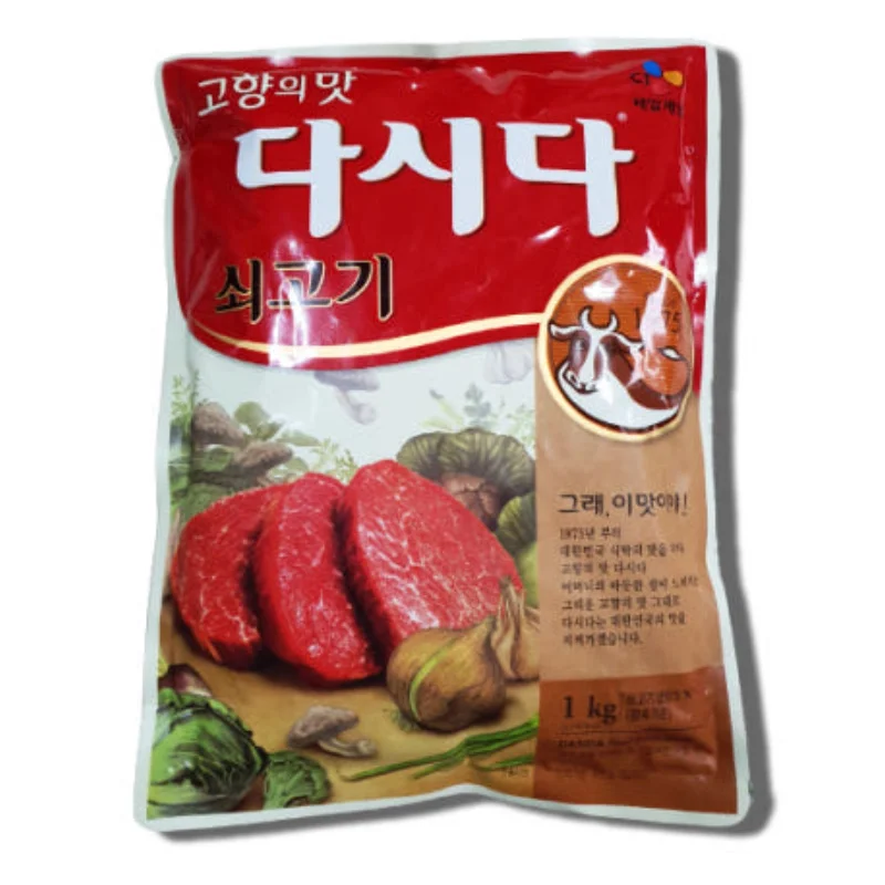 CJ 제일제당 백설 쇠고기 다시다 1kg (무료배송)