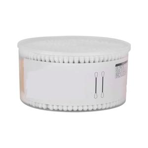 일회용 코튼 면봉, 이중 나선형 및 뾰족한 헤드 포함, 메이크업 제거, 귀 청소 및 기타 제품용, 500 개