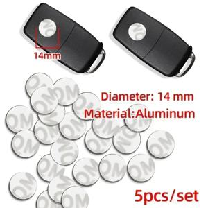 자동차 키 배지 엠블럼 교체 자동차 키 스티커, 폭스바겐 메르세데스 벤츠 포드 도요타 오펠 기아 닛산 쉐보레 BMW용, 14mm