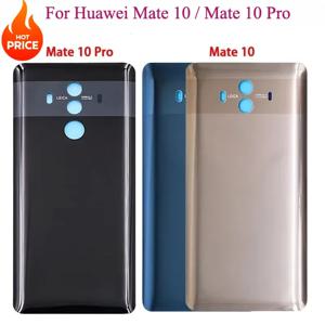 Huawei Mate 10 / Mate 10 Pro 배터리 뒷면 커버 3D 유리 패널 Mate10 후면 도어 배터리 하우징 케이스 접착 교체의 새로운 기능