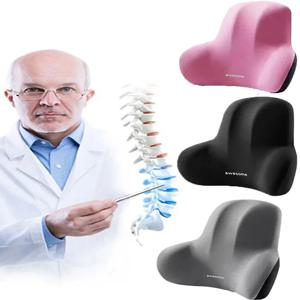 자동차 사무실 게임 의자 및 산후 허리 지원 다기능 패드를 위한 메모리 폼 요추 등 쿠션