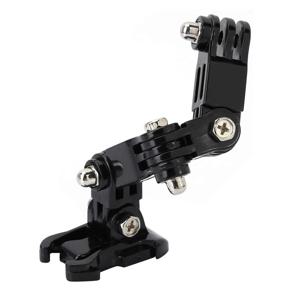 GoPro Hero 용 오토바이베이스 마운트 라이딩 헬멧 턱 13 12 11 10 9 8 7 Xiaomi Yi 삼각대 카메라 액션 스포츠 액세서리 키트