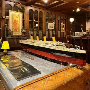 오리지널 박스 포함 영화 시리즈 타이타닉 대형 크루즈 보트 9090피스 배 10294 블록 장난감 선물과 호환 가능