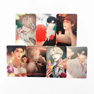 4-8 Pcs 한국 만화 백라이트 Lomo 카드 영원 & 서인 캐릭터 소형 카드 포토 카드 코스프레 선물