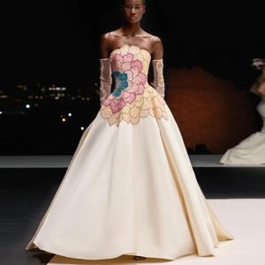 샤론은 장갑과 럭셔리 Strapless 두바이 이브닝 드레스를 말했습니다 우아한 베이지 새틴 긴 여성 웨딩 파티 가운 SS513 맞춤형