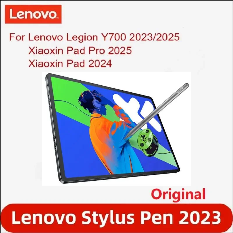 태블릿 Legion Y700 2023/2025 용 Lenovo 스타일러스 펜 Xiaoxin Pad 2024 Type C 충전 AP501U 감도 자기 정밀 펜