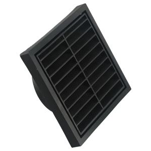 팬 고정 그릴 140*140*100mm 4 인치 공기 배출구 커버 벽 또는 천장 설치 오래 지속되는 성능 실내 사용