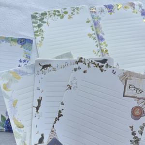 빈티지 편지 용지 브론 징 축복 편지 봉투 쓰기 종이 사무실 웨딩 파티 초대 카드 학생 문구