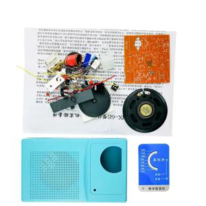 AM 6 튜브 AM 라디오 조립 키트 회로 기판 용접 운동 DIY 전자 제품 생산