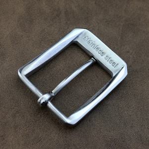 Deepeel 40mm 솔리드 스테인레스 스틸 벨트 버클 남성용 진 허리띠 걸쇠 정장 바지 핀 버클 DIY 가죽 공예 액세서리