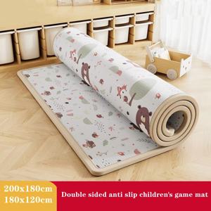 편안하고 무독성인 두꺼운 아기 활동 매트, 아기 놀이방 게임 매트, 어린이 안전 매트 러그