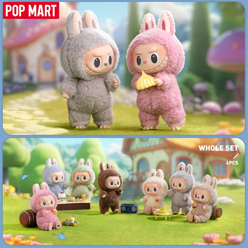 팝 마트 더 몬스터즈 - 신나는 마카롱 비닐 페이스 블라인드 박스 1개/6개 미스터리 박스, 2개/2세트 주문 한정