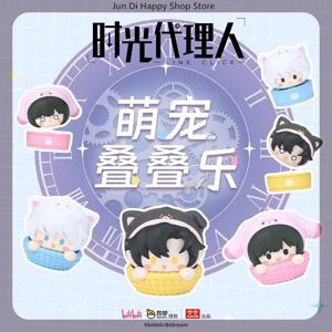 링크 클릭 블라인드 박스 애니메이션 귀여운 애완 동물 시리즈 귀여운 입상 모델 만화 컬렉션 홈 인테리어 용품 깜짝 선물