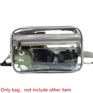 방수 숄더백 투명 허리 가방 전화 가방 스포츠 패니 팩 사이클링 가방 동전 지갑 여성 허리 팩 여행