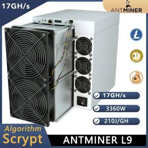 100% 최고의 거래 판매: 새로운 Bitmain Antminer L9 17Gh/s 3570W – LTC Doge – 입력 220-277V