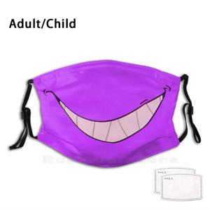 윌리엄 아튼 마스크 웃긴 프린트 재사용 가능 Pm2.368 필터 페이스 마스크 퍼플 가이 스마일 스마일 소름 끼치는 무서운 Fnaf 5 박