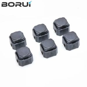 택트 스위치 무음 스위치, 실리콘 키패드 푸시 버튼 스위치, 6x6x5mm, 6x6x5mm, 2 핀 무음 스위치, 로트당 20 개
