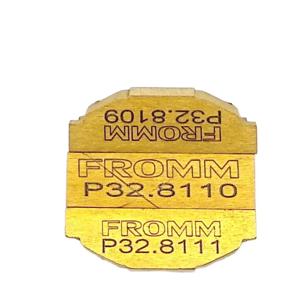 Fromm P328109 P328110 P328111 P328 핸드 헬드 전기 스트래핑 기계용 치아 플레이트 그리퍼