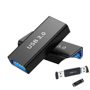 USB 3.0 유형 A 암-암 커넥터 어댑터 AF-AF 커플러 F/F 성별 체인저 확장 변환기(노트북용)