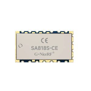 2개/몫 SA818S-CE UHF CE-RED 인증 차세대 400-480MHz 1W 30dBm 아날로그 워키 토키 모듈