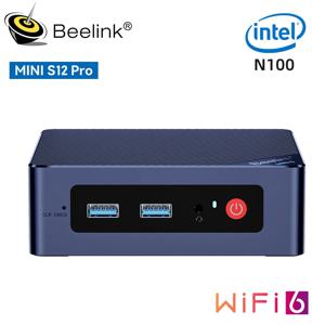 Beelink 미니 PC 데스크탑 오피스 컴퓨터, N100, S12 프로 트윈 레이크, N150, S13, 16G500G 미니 S, 인텔 N5095, 8GB, 128GB SSD, N95 VS GK3V