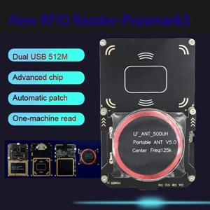 새로운 Proxmark3 512M RFID 카드 리더기 IC/ID 키 작성기 NFC 5.0 스마트 칩 복사기 프로그래머 키트 UID S50 디코딩 복사기