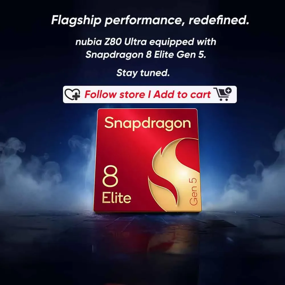 누비아 Z80 울트라 5G 스마트폰 글로벌 버전 스냅드래곤 8 엘리트 5세대 6.85인치 144Hz OLED 디스플레이 7200mAh 90W 고속 충전 64MP