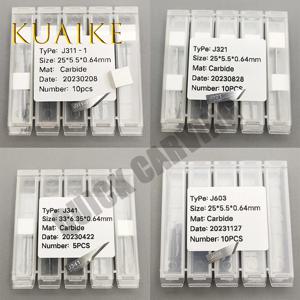 10PCS JWEI J311-1 J321 J341 J603 원래 진동 블레이드 초경 진동 기계 절단 칼