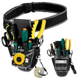 다기능 방수 드릴 홀스터 허리 도구 벨트, 렌치 해머 스크루드라이버용 휴대용 도구 파우치 백