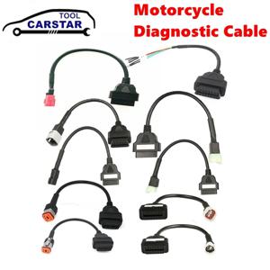 OBD2 오토바이 진단 케이블, OBD2 커넥터, 야마하용 오토바이 모토바이크, 혼다 모토 OBD 2 익스텐션 케이블