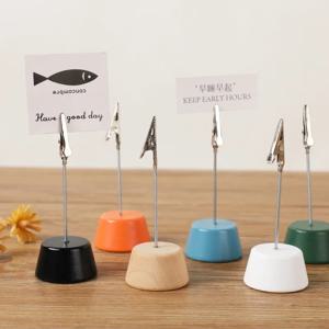 금속 테이블 번호 스탠드, 메모 클립 홀더, 카드 스탠드, 사진 종이 클램프, 로맨틱 사진 클립, 데스크탑 장식, 1PC