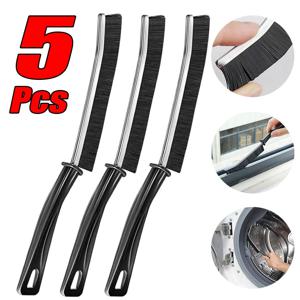 1-5Pcs 틈새 청소 브러시 ​​내구성 자동차 주방 타일 그라우트 막 다른 브리 슬 청소 브러시 ​​침실 바닥 라인 청소 브러쉬