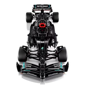 기술 1642개 부품 기계 그룹 W14 경주장 모델 블록 홈 장식 조립 장난감 생일 선물