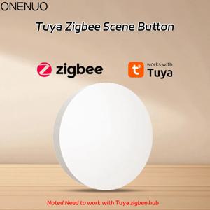 Tuya Smart Zigbee 원클릭 장면 스위치 버튼 장면 패널 스마트 홈 조명 회전 장치