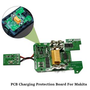 Makita BL1815 BL1860 LXT400 BL1850 18V 리튬 이온 배터리 충전 보호 플레이트 전원 공급 장치 용 1pc PCB 회로 기판