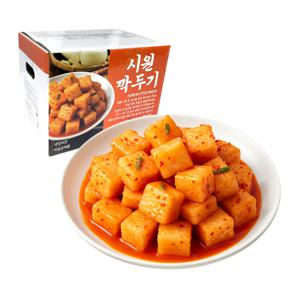시원깍두기김치 10kg (수입) radish kimchi