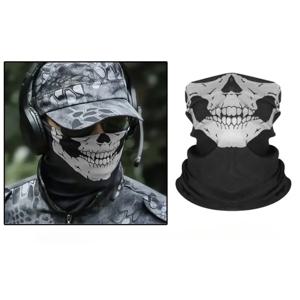 자전거 헬멧 후드 반다나 통기성 방풍 스컬 남성 발라클라바 스키 마스크 사이클링 캡 스노보드 페이스 커버 캠핑 스카프