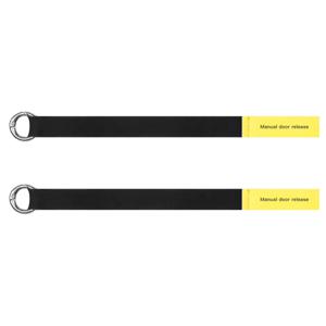 테슬라 모델 Y용 후방 도어 기계식 스위치 확장형 차량 도어 비상 핸들 수동 도어 릴리스 비상 풀러 버튼