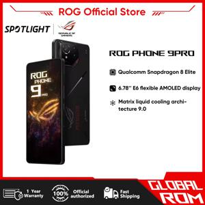 월드 프리미어 ASUS ROG Phone 9 5G 스마트폰 Snapdragon 8 Elite 6.78'' 185Hz AMOLED 디스플레이 ROG 9 Pro 5800mAh NFC 휴대폰