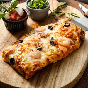 피자알볼로 수제 사각피자 체다치즈 피자 5팩