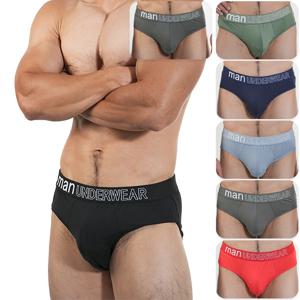 남성용 스포츠 브리프, 섹시한 삼각형 짧은 팬티, 심플한 남성 속옷, 매일 편안한 언더팬츠, 무료 배송, 2 개 패션