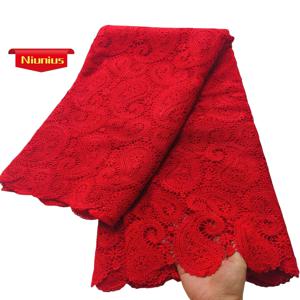 비용 판매 피부 친화적인 섬세한 Rechi Guipure 레이스 파티 드레스 NN2168_Z에 대한 고품질 코드 레이스 원단