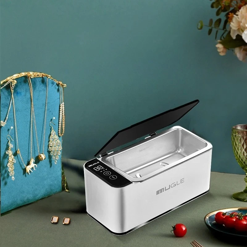 500ML 초음파 가정용 청소 기계 고주파 다기능 안경 쥬얼리 딥 클린 홈 에센셜