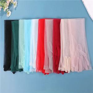 여자의 섹시한 투명 장갑 메쉬 얇은 명주 그물 여분의 긴 장갑 오페라 의상 파티 댄스 웨딩 신부 드레스 사진 소품