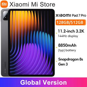 Xiaomi Pad 7 Pro 글로벌 버전 금어초 ®   8세대 3 Mi 태블릿 67W HyperCharge 8850mAh 11.2인치 3.2K 144Hz 투명 디스플레이